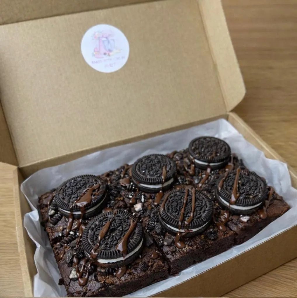 Brownie Box Gift Box - Giant Slices - Treat Box for Gift - Buket's Cake Atelier