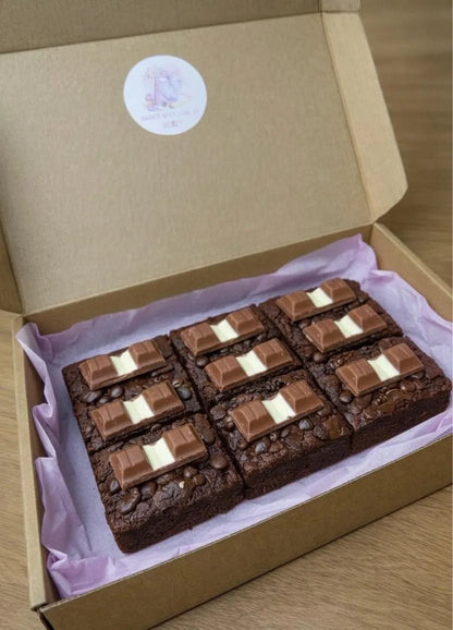 Brownie Box Gift Box - Giant Slices - Treat Box for Gift - Buket's Cake Atelier