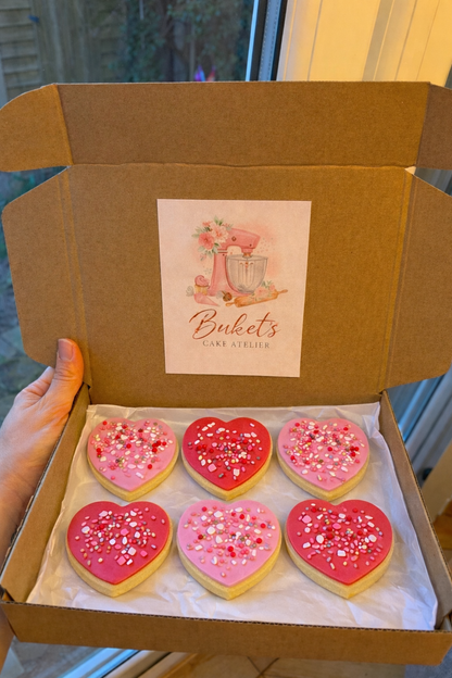 Custom Sugar Cookies - Any Text, Any Message - Buket's Cake Atelier