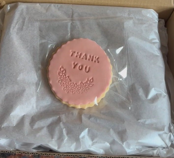 Custom Sugar Cookies - Any Text, Any Message - Buket's Cake Atelier