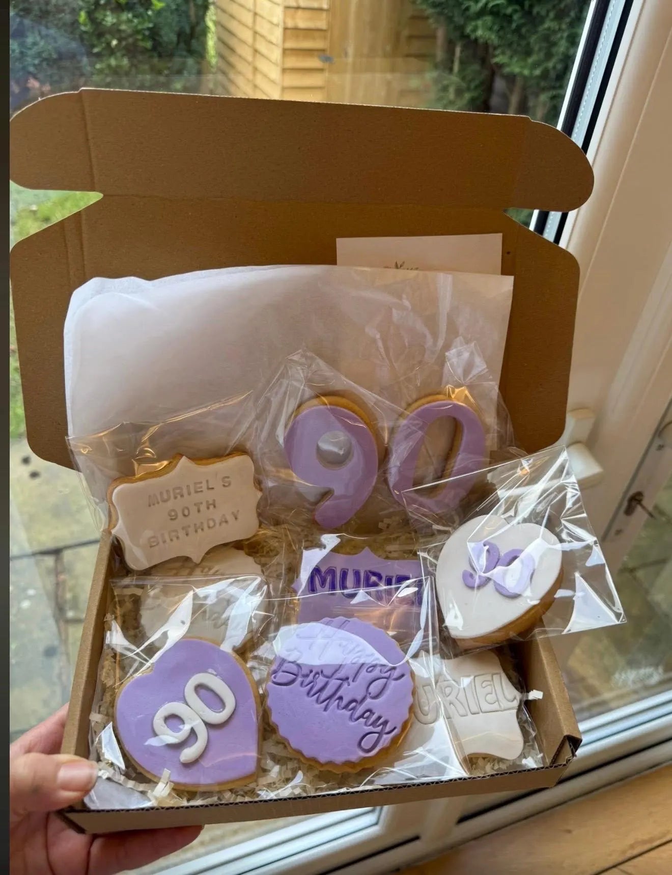 Personalized Birthday Sugar Cookies – 6 Pieces