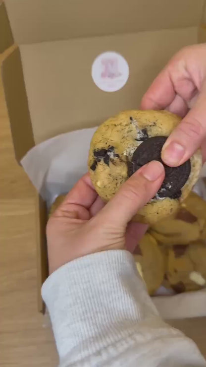 NYC Style Giant Chunky Chocolate Cookies Box of 6